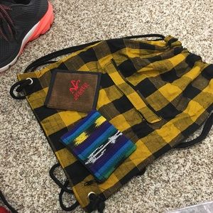 Updated! NWOT backpack w/wallet & change purse